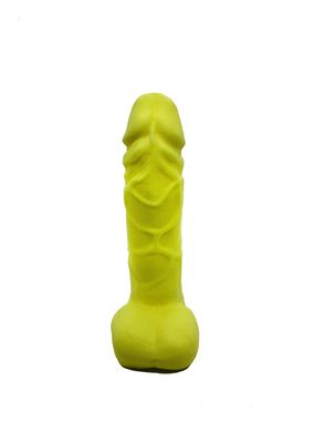 Крафтовое мыло-член с присоской Чистый Кайф Yellow size M купити в sex shop Sexy