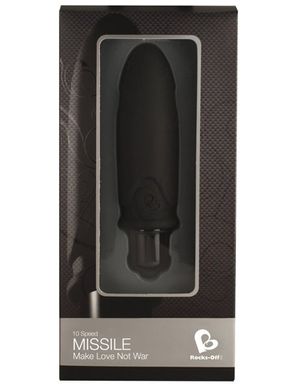Вібратор Rocks Off Buddies 10 Missile Black купити в sex shop Sexy