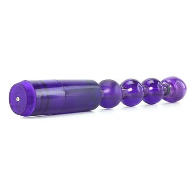 Анальні вібро-кульки Waterproof Flexible Vibrating Anal Beads Purple купити в sex shop Sexy