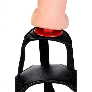 Реалістичний страпон з вібрацією Vac-U-Lock RealStick Vibrator купити в sex shop Sexy
