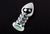Металлическая анальная пробка Silver L Emerald купить в sex shop Sexy