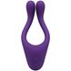 Универсальный вибратор для пары Tryst Multi-Erogenous Silicone Massager Vibe in Purple купить в секс шоп Sexy