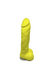 Крафтовое мыло-член с присоской Чистый Кайф Yellow size L купити в sex shop Sexy