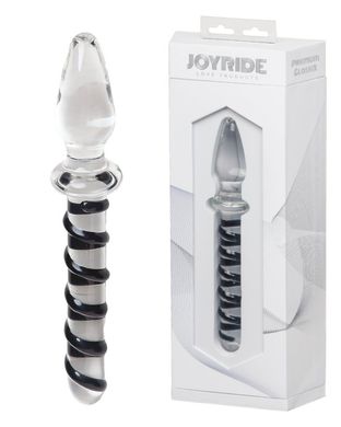 Двухсторонний стеклянный фаллоимитатор Joyride Premium GlassiX 01 купить в sex shop Sexy