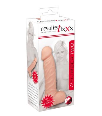 Реалистичный фаллоимитатор Realistixxx Number Two купить в sex shop Sexy