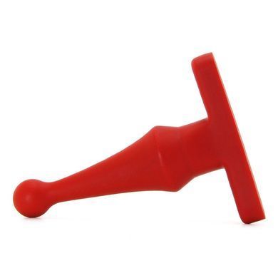 Анальна пробка Bum Buddies Tease My Tush Intermediate Silicone Anal Plug Red купити в sex shop Sexy