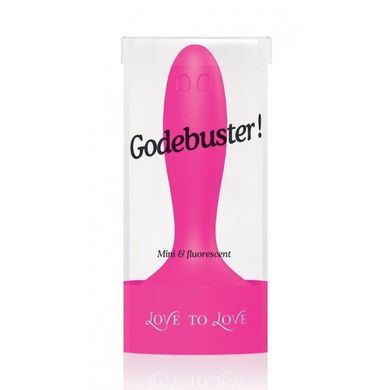Анальна пробка Love To Love Godebuster Small Pink купити в sex shop Sexy
