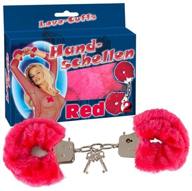 Наручники Hand Schellen Red купити в sex shop Sexy