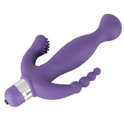 Потрійний вібратор 3 Pointer Purple купити в sex shop Sexy