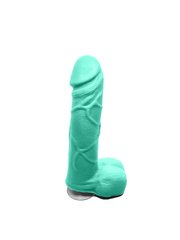 Крафтовое мыло-член с присоской Чистый Кайф Turquoise size M купить в sex shop Sexy