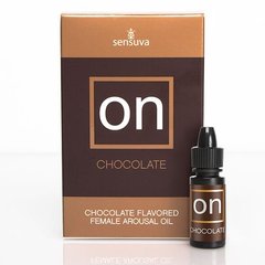 Возбуждающе масло Sensuva - ON Arousal Oil for Her Chocolate (5 мл) купити в sex shop Sexy