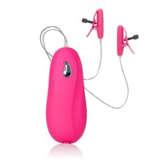 Вибро-зажимы для сосков Vibr Heated Nipple Teasers Pink купить в sex shop Sexy