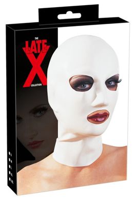 Белая латексная маска Latex Mask White купить в sex shop Sexy