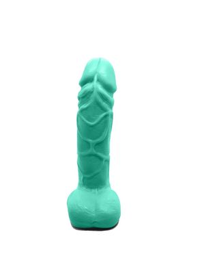 Крафтовое мыло-член с присоской Чистый Кайф Turquoise size M купити в sex shop Sexy