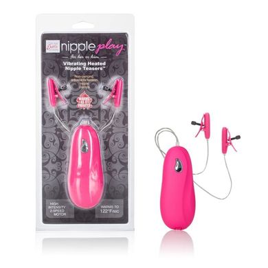 Вібро-затискачі для сосків Vibr Heated Nipple Teasers Pink купити в sex shop Sexy
