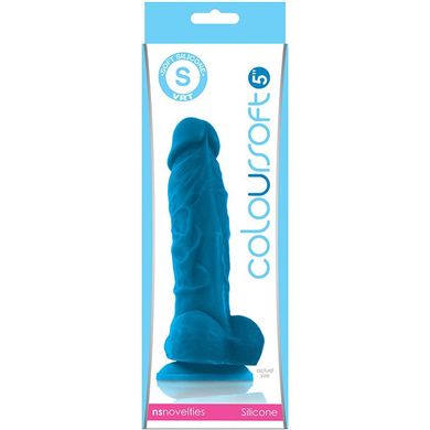 Фаллоимитатор Coloursoft Soft Dildo 5 inch Blue купить в sex shop Sexy