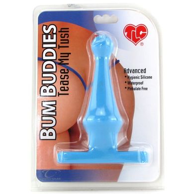 Анальная пробка Bum Buddies Tease My Tush, Advanced Silicone Anal Plug Blue купить в sex shop Sexy