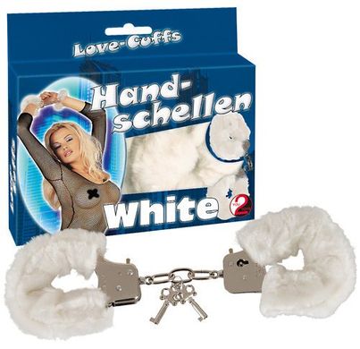 Наручники Hand Schellen White купити в sex shop Sexy