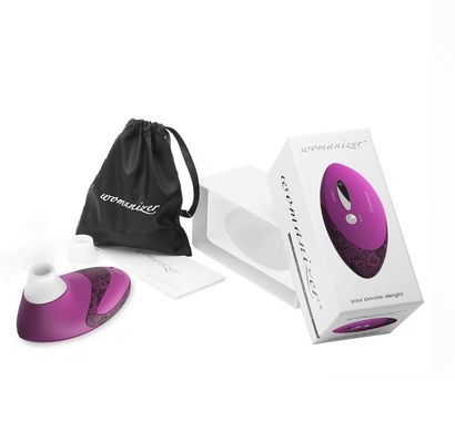 Вакуумний стимулятор клітора Womanizer W500 Pro Magenta купити в sex shop Sexy