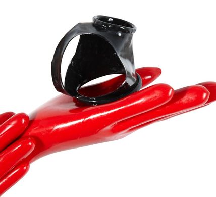 Латексное кольцо для пениса и мошонки Latex Penis Cuff купить в sex shop Sexy