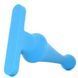 Анальна пробка Bum Buddies Tease My Tush, Advanced Silicone Anal Plug Blue купити в секс шоп Sexy