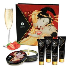 Подарочный набор Shunga GEISHAS SECRETS - Sparkling Strawberry Wine купить в sex shop Sexy