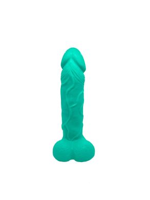 Крафтовое мыло-член с присоской Чистый Кайф Turquoise size L купить в sex shop Sexy