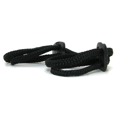 Наручники Japanese Silk Love Rope Ankle Cuffs Black купити в sex shop Sexy