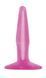 Анальна пробка Basix Rubber Works Mini Butt Plug Pink купити в секс шоп Sexy