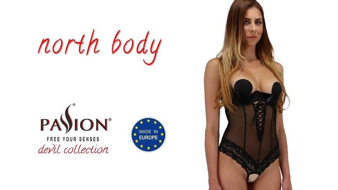 NORTH BODY black L/XL - Passion Exclusive купити в sex shop Sexy
