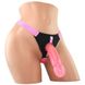 Страпон Climax Strap-on Ice Dong & Harness Set Pink купити в секс шоп Sexy