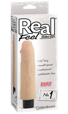 Реалистичный вибратор Real Feel Lifelike Toys №1 купить в sex shop Sexy