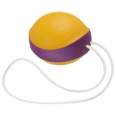 Вагинальный шарик Amor Gym Ball Single Yellow/Purple купить в sex shop Sexy