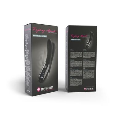 Вибратор с электростимуляцией Mystim Tingling Aparte eStim Black купить в sex shop Sexy