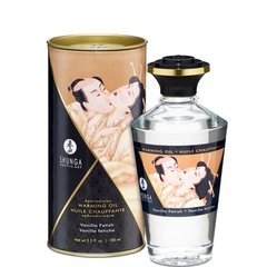 Разогревающее масло Shunga APHRODISIAC WARMING OIL - Vanilla Fetish (100 мл) купити в sex shop Sexy