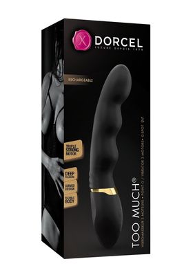 Вибратор Dorcel Too Much Rechargeable Black купить в sex shop Sexy