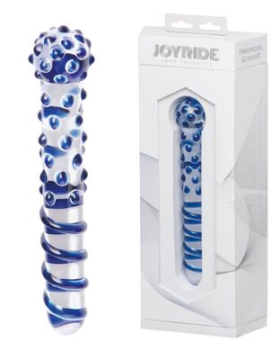 Двухсторонний стеклянный фаллоимитатор Joyride Premium GlassiX 07 купить в sex shop Sexy