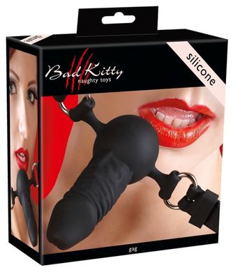 Силіконовий кляп Bad Kitty Penis Gag Ball Silicone купити в sex shop Sexy