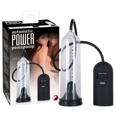 Автоматическая помпа для пениса Automatic Power Penispumpe купить в sex shop Sexy