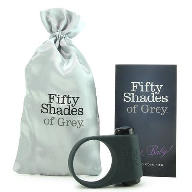 Ерекційне вібро-кільце Fifty Shades of Grey Feel It Baby Vibrating Cock Ring купити в sex shop Sexy