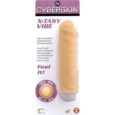 Вибратор из киберкожи Hustler Cyberskin X-tasy Vibe купить в sex shop Sexy
