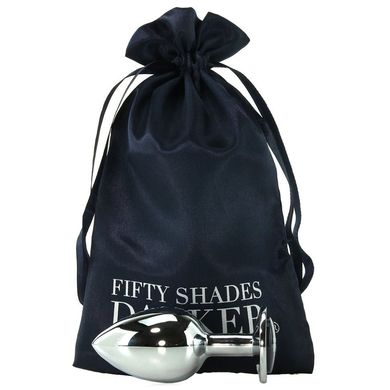 Анальна пробка з металу Fifty Shades Darker Beyond Erotic Butt Plug купити в sex shop Sexy