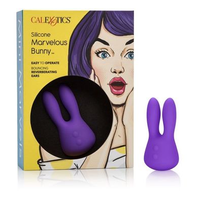 Перезаряжаемый стимулятор клитора Mini Marvels Silicone Marvelous Bunny купить в sex shop Sexy