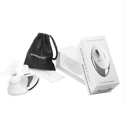 Вакуумний стимулятор клітора Womanizer W500 Pro White купити в sex shop Sexy