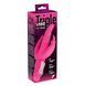 Потрійний вібратор Triple Vibe Pink купити в секс шоп Sexy