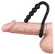 Эрекционное кольцо с анальным стимулятором Mr. Hook Cockring With Balls купить в секс шоп Sexy