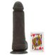Фалоімітатор Realistic Cock 8 Inch Ultraskyn Vack-U-Lock Black купити в секс шоп Sexy