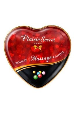 Масажна свічка Plaisirs Secrets Bubble Gum 35 мл купити в sex shop Sexy