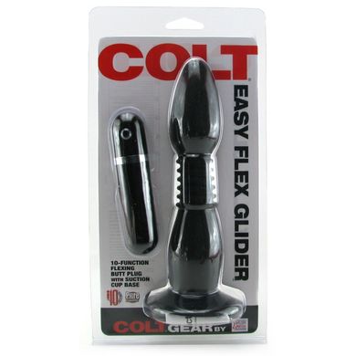 Анальный вибратор Colt Easy Flex Glider Black купить в sex shop Sexy