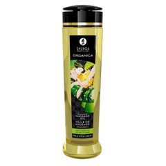 Органическое массажное масло Shunga ORGANICA - Exotic green tea (240 мл) с витамином Е купить в sex shop Sexy